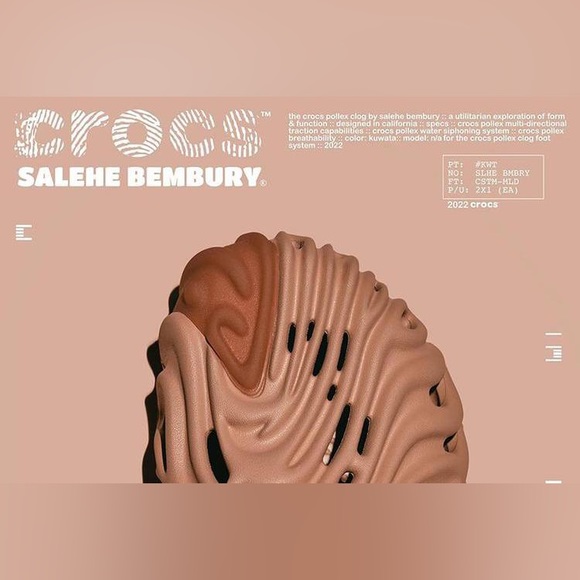 SALEHE BEMBURY X CROCS POLLEX CLOG KUWATA - Picture 11 of 16